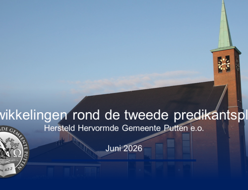 Gemeenteavond | Uitvraag tweede predikantsplaats